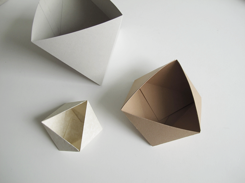 diy paper bowl