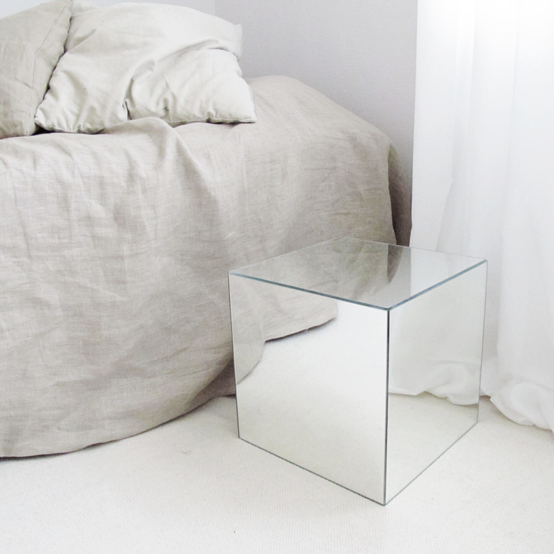 diy mirror cube