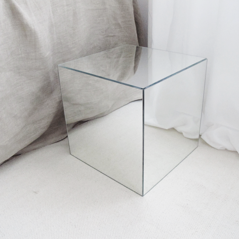 diy mirror cube